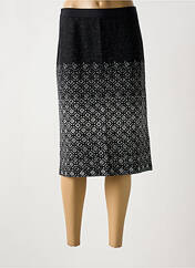 Jupe mi-longue gris LA FEE MARABOUTEE pour femme seconde vue