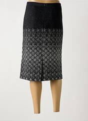 Jupe mi-longue gris LA FEE MARABOUTEE pour femme seconde vue