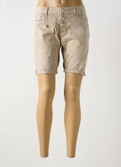 Bermuda beige IMPERIAL pour femme
