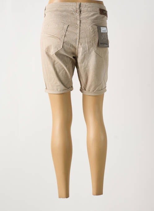 Bermuda beige IMPERIAL pour femme