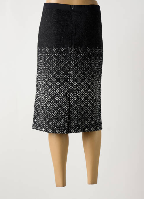 Jupe mi-longue gris LA FEE MARABOUTEE pour femme