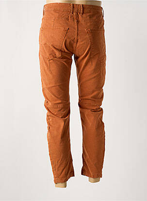 Jeans coupe slim fermeture boutonnée sur le devant taille normale orange IMPERIAL homme