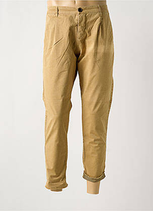 Pantalon chino tissage popeline taille normale beige IMPERIAL homme