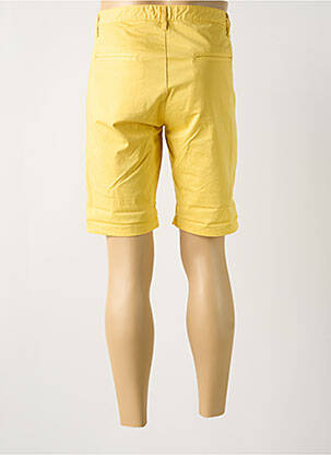 Bermuda taille à pinces taille normale jaune IMPERIAL homme
