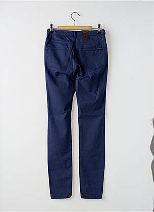 Pantalon slim taille basse taille basse bleu MAISON SCOTCH femme