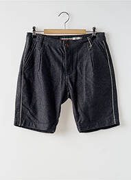 Bermuda taille haute taille haute bleu PLEASE femme