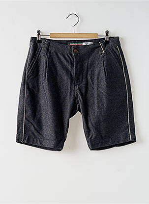 Bermuda taille haute taille haute bleu PLEASE femme