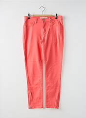 Jeans coupe slim orange GEISHA pour femme seconde vue