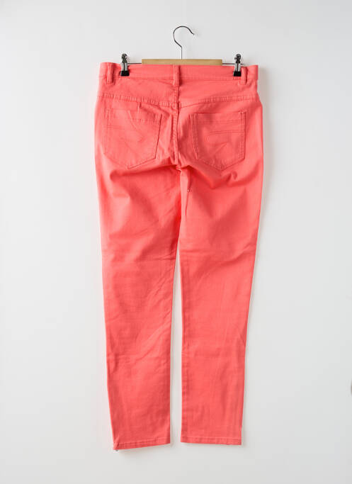 Jeans coupe slim orange GEISHA pour femme