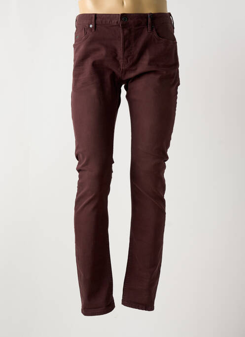 Jeans skinny rouge SCOTCH & SODA pour homme