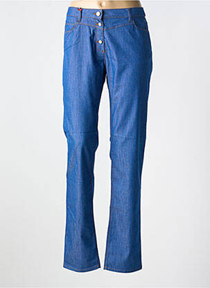 Jeans coupe slim taille normale taille normale bleu LA CIBLE ROUGE femme