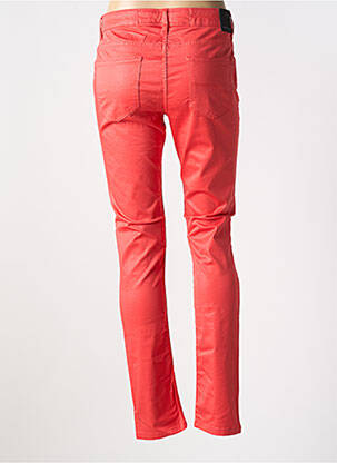 Pantalon slim poches rouge LA CIBLE ROUGE femme