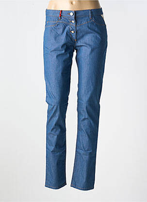 Jeans coupe slim taille normale taille normale bleu LA CIBLE ROUGE femme