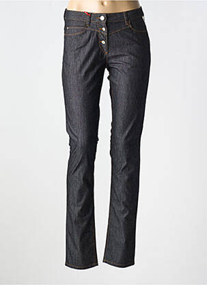 Jeans coupe slim taille normale taille normale gris LA CIBLE ROUGE femme