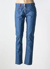 Jeans coupe slim bleu LA CIBLE ROUGE pour femme seconde vue