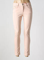 Pantalon slim rose LA CIBLE ROUGE pour femme seconde vue