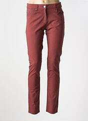 Pantalon slim rouge LA CIBLE ROUGE pour femme seconde vue