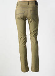 Pantalon slim vert LA CIBLE ROUGE pour femme seconde vue
