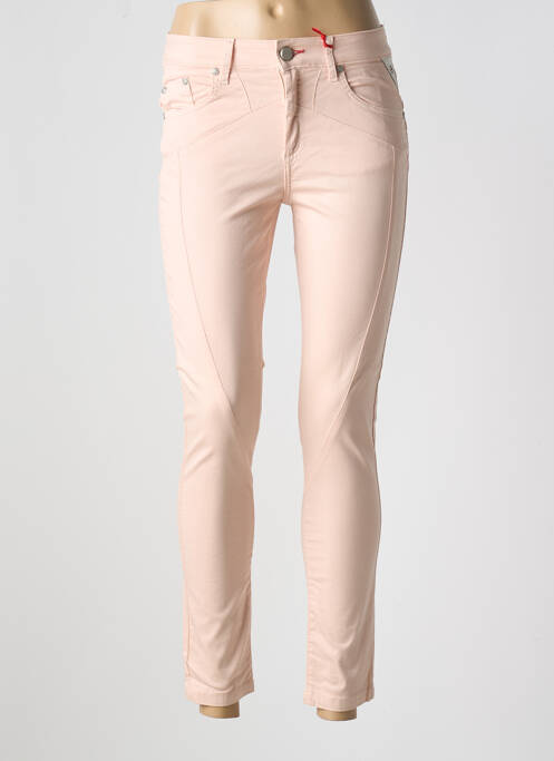 Pantalon slim rose LA CIBLE ROUGE pour femme