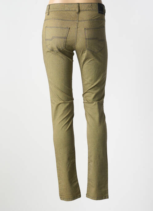 Pantalon slim vert LA CIBLE ROUGE pour femme