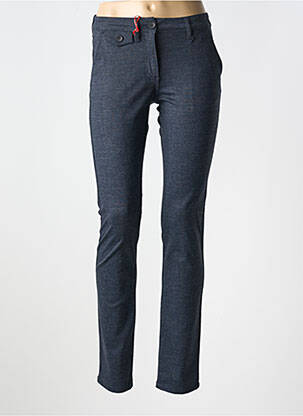 Pantalon slim poches gris LA CIBLE ROUGE femme