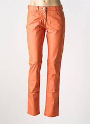 Pantalon slim orange LA CIBLE ROUGE pour femme seconde vue