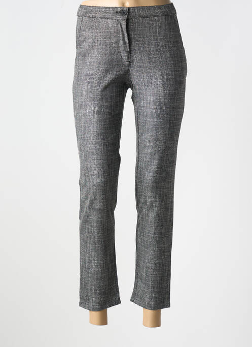 Pantalon 7/8 gris LA CIBLE ROUGE femme
