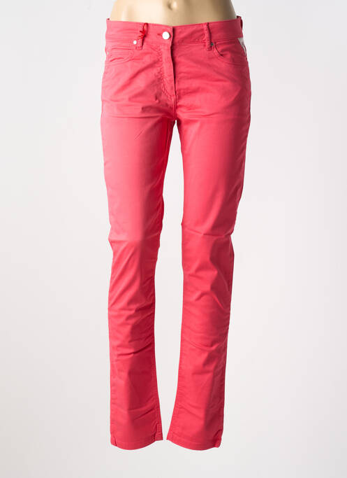 Pantalon slim rouge LA CIBLE ROUGE pour femme