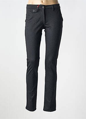 Pantalon slim poches noir LA CIBLE ROUGE femme