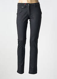 Pantalon slim poches noir LA CIBLE ROUGE femme