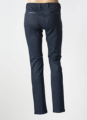 Pantalon slim poches bleu LA CIBLE ROUGE femme