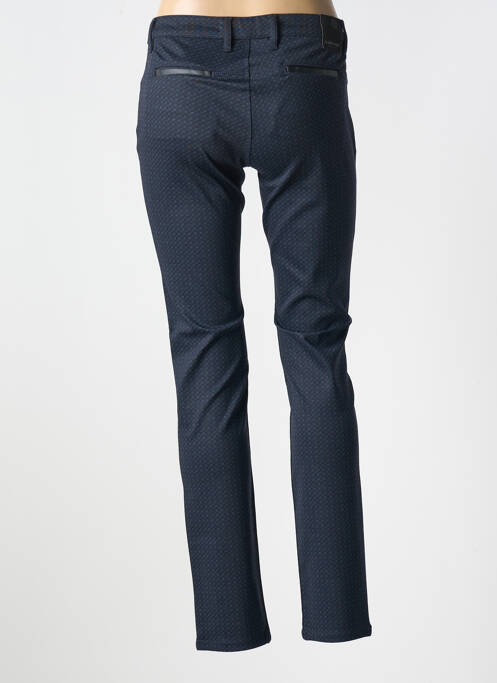 Pantalon slim bleu LA CIBLE ROUGE pour femme