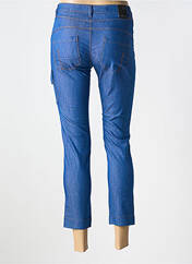 Pantalon 7/8 bleu LA CIBLE ROUGE pour femme seconde vue