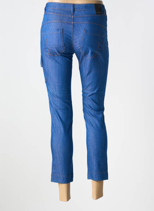 Pantalon 7/8 bleu LA CIBLE ROUGE pour femme