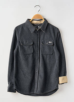 Chemise manches longues coupe droite gris SALTY CREW garçon