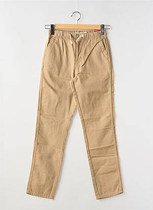 Jeans coupe droite taille élastique taille élastique marron LEVI'S garçon