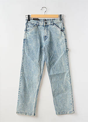 Jeans coupe droite taille élastique taille élastique bleu VOLCOM garçon