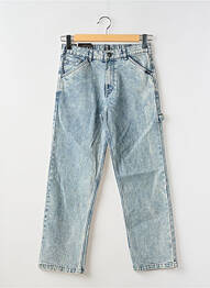 Jeans coupe droite taille élastique taille élastique bleu VOLCOM garcon