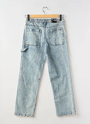 Jeans coupe droite taille élastique taille élastique bleu VOLCOM garçon