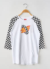 T-shirt blanc SANTA CRUZ pour garçon seconde vue