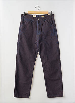 Jeans coupe droite fermeture zippée sous rabat boutonné taille normale bleu LEVIS homme