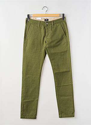 Pantalon chino poches taille normale vert clair EDWIN homme