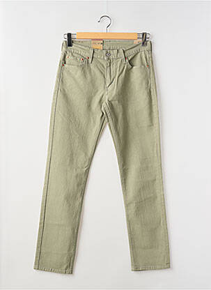 Jeans coupe slim stretch taille normale vert LEVIS homme
