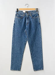 Jeans coupe droite fermeture zippée sous rabat boutonné taille normale bleu EDWIN homme