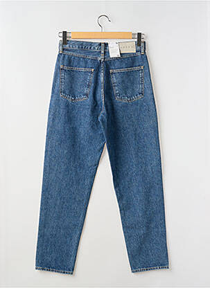 Jeans coupe droite fermeture zippée sous rabat boutonné taille normale bleu EDWIN homme