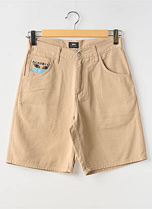 Short fermeture zippée sous rabat boutonné taille normale beige EDWIN homme