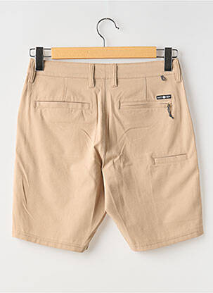 Short tissage popeline taille normale marron SALTY CREW homme