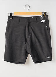 Short tissage popeline taille normale noir SALTY CREW homme