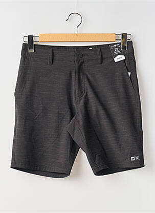 Short tissage popeline taille normale noir SALTY CREW homme