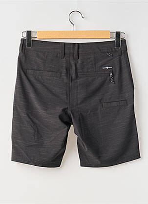 Short tissage popeline taille normale noir SALTY CREW homme